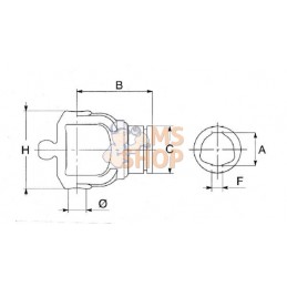 Arbre cardan grd angle 80° T2 | BONDIOLI&PAVESI Arbre cardan grd angle 80° T2 | BONDIOLI&PAVESIPR#584210