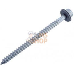 Vis auto-perforante 6.5x90mm,tête hexagonale de 10 mm, DIN 7976 Kramp | KRAMP Vis auto-perforante 6.5x90mm,tête hexagonale de 10
