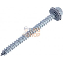 Vis auto-perforante 6.5x75mm,tête hexagonale de 10 mm, DIN 7976 Kramp | KRAMP Vis auto-perforante 6.5x75mm,tête hexagonale de 10