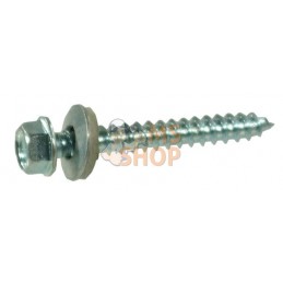 Vis auto-perforante 6.5x64mm,tête hexagonale de 10 mm, DIN 7976 Kramp | KRAMP Vis auto-perforante 6.5x64mm,tête hexagonale de 10