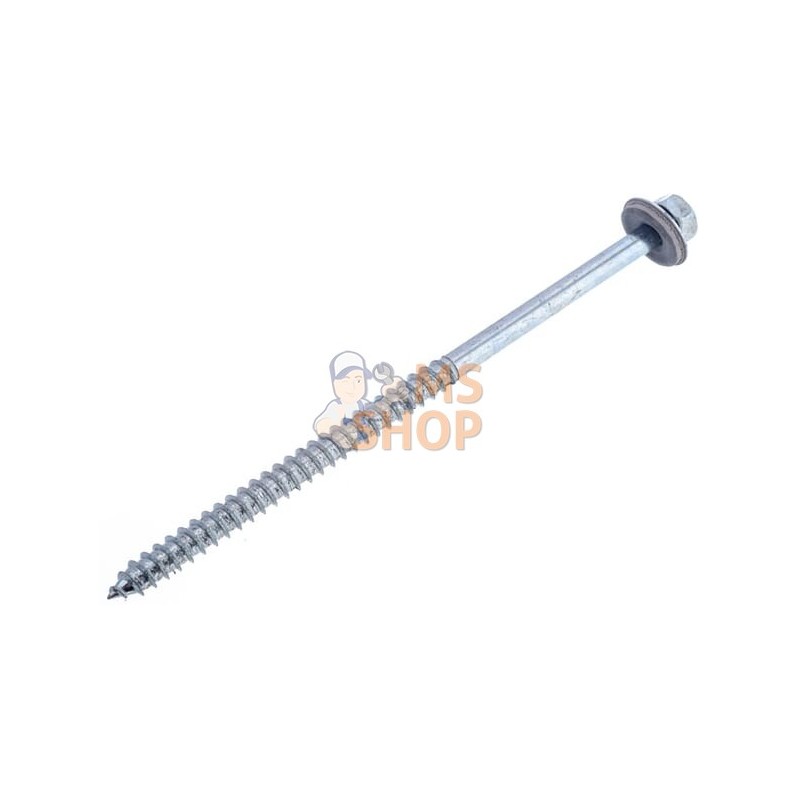 Vis auto-perforante 6.5x130mm,tête hexagonale de 10 mm, DIN 7976 Kramp | KRAMP Vis auto-perforante 6.5x130mm,tête hexagonale de 