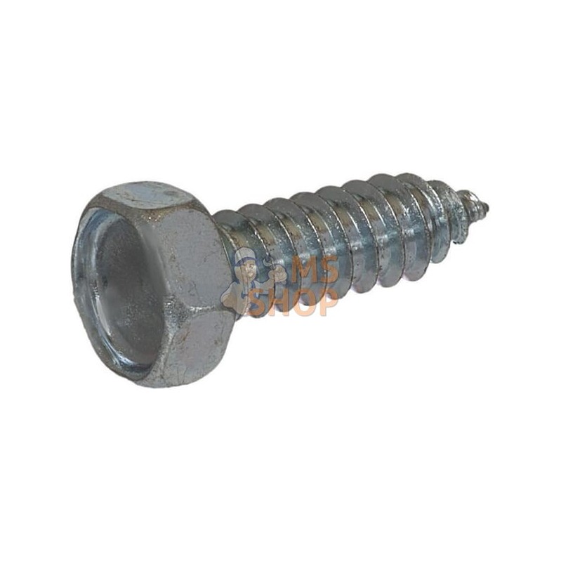 Vis auto-perforante 8x25mm,tête hexagonale de 13 mm, DIN 7976C Kramp | KRAMP Vis auto-perforante 8x25mm,tête hexagonale de 13 mm