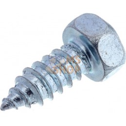 Vis auto-perforante 6.3x16mm tête hexagonale de 10 mm, DIN 7976C Kramp | KRAMP Vis auto-perforante 6.3x16mm tête hexagonale de 1