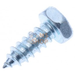 Vis auto-perforante 4,8x13mm, tête hexagonale 8mm, DIN 7976C Kramp | KRAMP Vis auto-perforante 4,8x13mm, tête hexagonale 8mm, DI