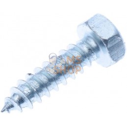 Vis auto-perforante 4,2x16mm, tête hexagonale 7mm, DIN 7976C Kramp | KRAMP Vis auto-perforante 4,2x16mm, tête hexagonale 7mm, DI