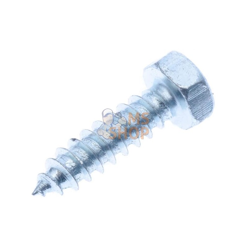 Vis auto-perforante 4,2x16mm, tête hexagonale 7mm, DIN 7976C Kramp | KRAMP Vis auto-perforante 4,2x16mm, tête hexagonale 7mm, DI