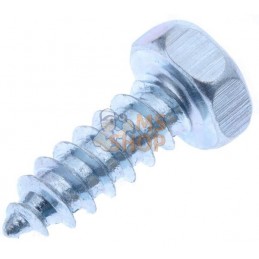 Vis auto-perforante 4,2x13mm, tête hexagonale 7mm, DIN 7976C Kramp | KRAMP Vis auto-perforante 4,2x13mm, tête hexagonale 7mm, DI