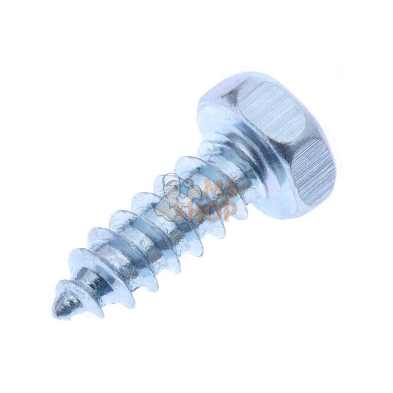 Vis auto-perforante 4,2x13mm, tête hexagonale 7mm, DIN 7976C Kramp | KRAMP Vis auto-perforante 4,2x13mm, tête hexagonale 7mm, DI