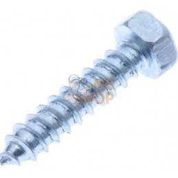 Vis auto-perforante 3,5x16mm, tête hexagonale, DIN 7976C Kramp | KRAMP Vis auto-perforante 3,5x16mm, tête hexagonale, DIN 7976C 
