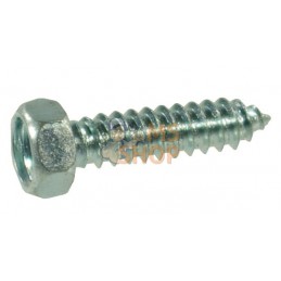 Vis auto-perforante 2.9x9.50mm tête hexagonale, DIN 7976C Kramp | KRAMP Vis auto-perforante 2.9x9.50mm tête hexagonale, DIN 7976