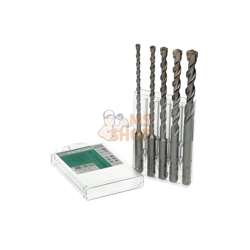 Jeu de forets béton SDS+ 5pcs. | HIKOKI Jeu de forets béton SDS+ 5pcs. | HIKOKIPR#612470