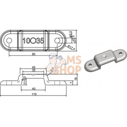 Porte-anneau zingué | KRAMP Porte-anneau zingué | KRAMPPR#705735