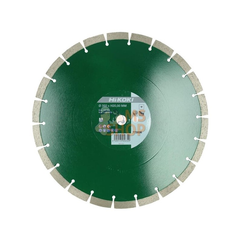 Lame scie diamant univ 350x20 | HIKOKI Lame scie diamant univ 350x20 | HIKOKIPR#612336