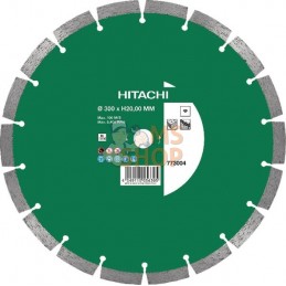 Lame scie diamant univ 300x20 | HIKOKI Lame scie diamant univ 300x20 | HIKOKIPR#612335
