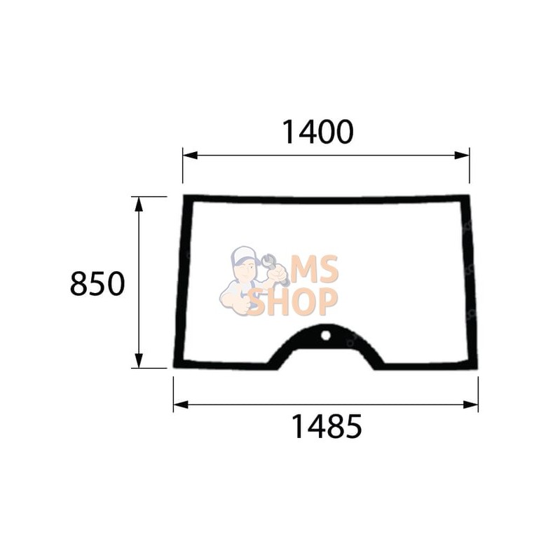 Pare-brise | KRAMP Pare-brise | KRAMPPR#464066
