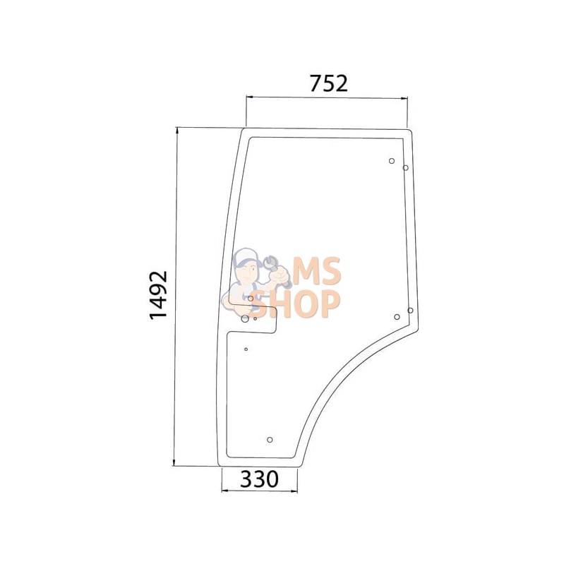 Vitre de porte | KRAMP Vitre de porte | KRAMPPR#463832 Vitre de porte | KRAMP Vitre de porte | KRAMPPR#463832