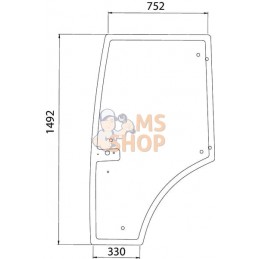 Vitre de porte | KRAMP Vitre de porte | KRAMPPR#463946