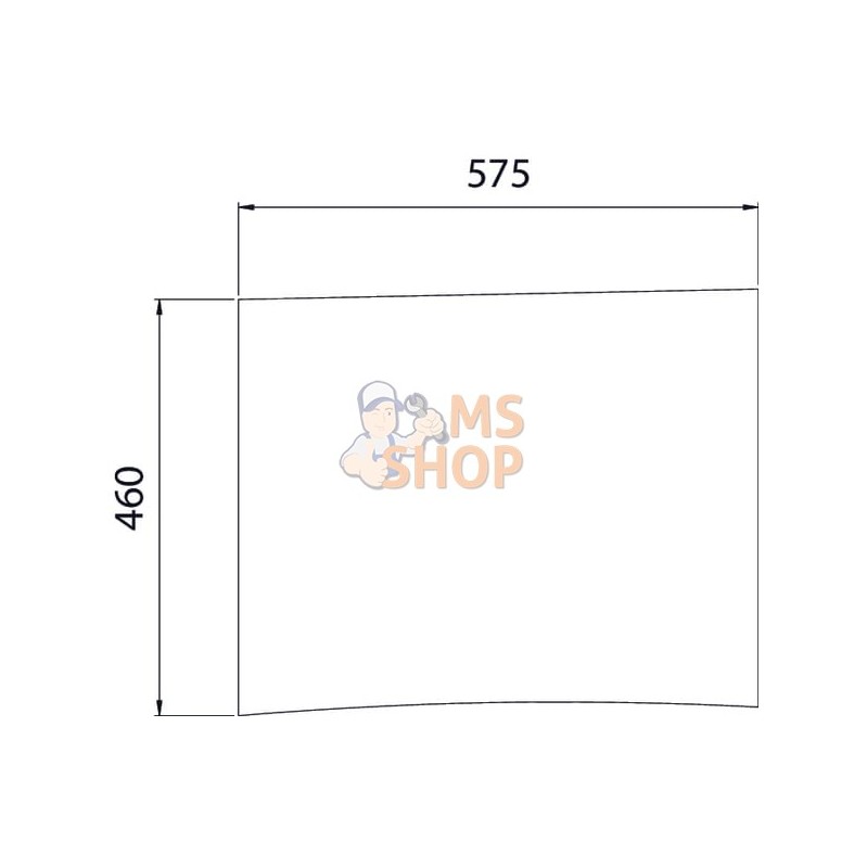 Pare-brise avant inf. | KRAMP Pare-brise avant inf. | KRAMPPR#463732