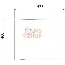 Pare-brise avant inf. | KRAMP Pare-brise avant inf. | KRAMPPR#463777