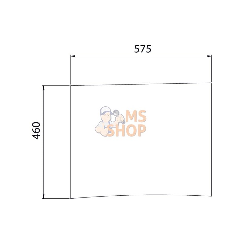 Pare-brise avant inf. | KRAMP Pare-brise avant inf. | KRAMPPR#463777