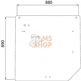 Lunette arrière, partie sup. | KRAMP Lunette arrière, partie sup. | KRAMPPR#463944