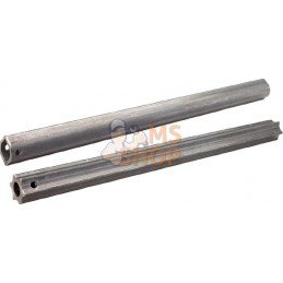 Tube profilé étoile S4 Ø ext. : 51x37 mm L : 1,4 m Walterscheid | WALTERSCHEID Tube profilé étoile S4 Ø ext. : 51x37 mm L : 1,4 