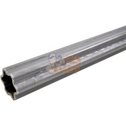 Tube profilé étoile S5 Ø ext. : 61x47x4,5 mm L : 0,8 m Walterscheid | WALTERSCHEID Tube profilé étoile S5 Ø ext. : 61x47x4,5 mm 