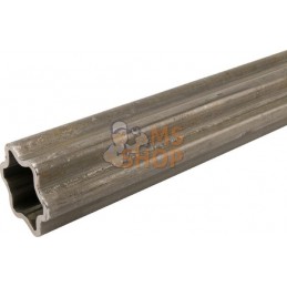 Tube profilé étoile S5 Ø ext. : 61x47x4,5 mm L : 1,4 m Walterscheid | WALTERSCHEID Tube profilé étoile S5 Ø ext. : 61x47x4,5 mm 