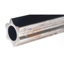 Tube profilé étoile S4 Ø ext. : 51x37 mm L : 2,9 m Walterscheid | WALTERSCHEID Tube profilé étoile S4 Ø ext. : 51x37 mm L : 2,9 