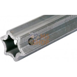 Tube profilé durci étoile S4LH Ø ext. : 51x37x6 mm L : 1,4m Walterscheid | WALTERSCHEID Tube profilé durci étoile S4LH Ø ext. : 