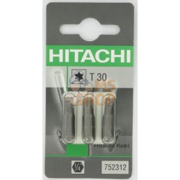 Embouts Torx 1/4" T30-25mm (3x) | HIKOKI Embouts Torx 1/4" T30-25mm (3x) | HIKOKIPR#700967