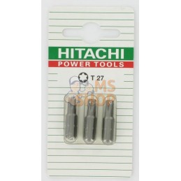 Embouts Torx 1/4" T27-25mm (3x) | HIKOKI Embouts Torx 1/4" T27-25mm (3x) | HIKOKIPR#612127