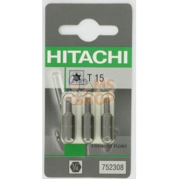 Embouts Torx 1/4" T15-25mm (3x) | HIKOKI Embouts Torx 1/4" T15-25mm (3x) | HIKOKIPR#700970