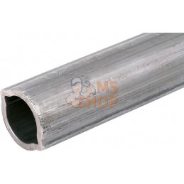 Tube profilé citron Ov Ø ext. : 40x34,5x4 mm L : 0,8 m Walterscheid | WALTERSCHEID Tube profilé citron Ov Ø ext. : 40x34,5x4 mm 