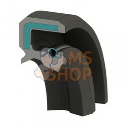 Joint d'arbre 75x100x12 Viton | KRAMP Joint d'arbre 75x100x12 Viton | KRAMPPR#463418