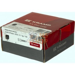Vis auto-perforante 4,2x19mm, 2mm Robertson carré SQ2 tête plate, DIN 7504 Kramp | KRAMP Vis auto-perforante 4,2x19mm, 2mm Rober
