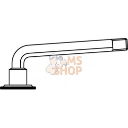 Chambre à air pour jante Ø 16", 7.50-16 / 205/75R16, valve coudée, Kramp | KRAMP Chambre à air pour jante Ø 16", 7.50-16 / 205/7
