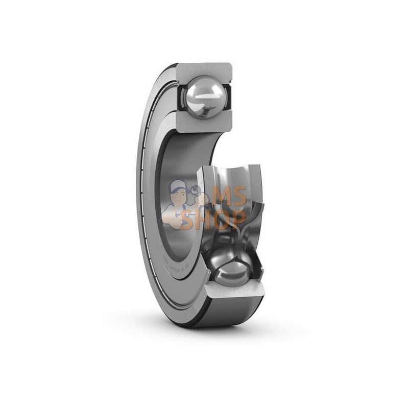 Roulement à billes à gorge profonde 7/8 in"x2 in"x9/16 in", RLS72Z SKF | SKF Roulement à billes à gorge profonde 7/8 in"x2 in"x9 Roulement à billes à gorge profonde 7/8 in"x2 in"x9/16 in", RLS72Z SKF | SKF Roulement à billes à gorge profonde 7/8 in"x2 in"x9