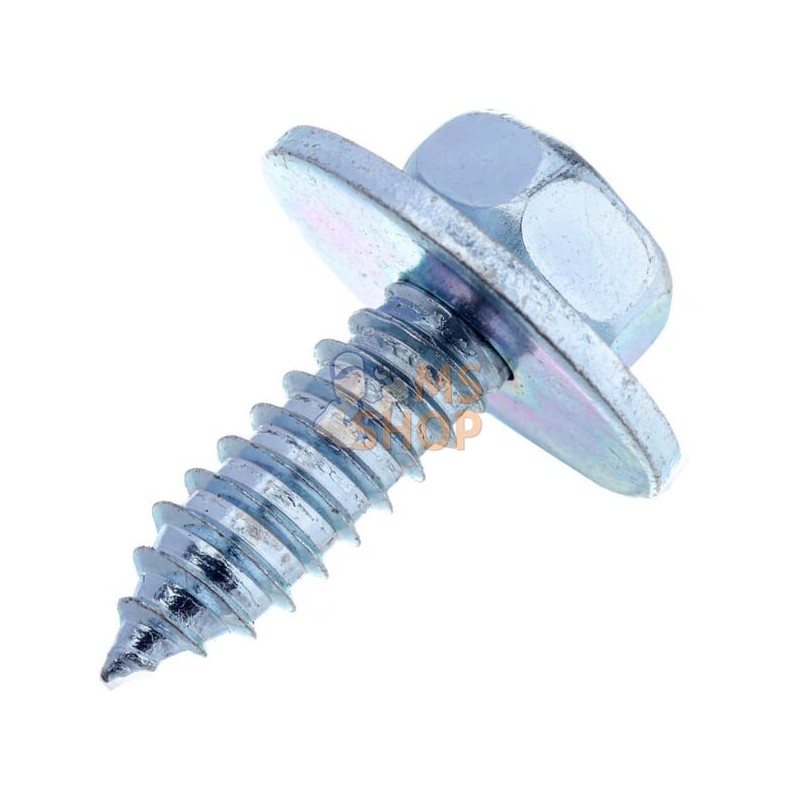 Vis auto-perforante 8x25mm,tête hexagonale de 18 mm, DIN 6901 Kramp | KRAMP Vis auto-perforante 8x25mm,tête hexagonale de 18 mm,