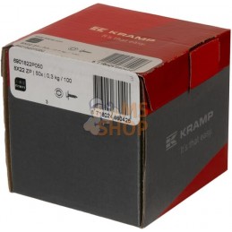 Vis auto-perforante 8x22mm,tête hexagonale de 13 mm, DIN 6901 Kramp | KRAMP Vis auto-perforante 8x22mm,tête hexagonale de 13 mm,