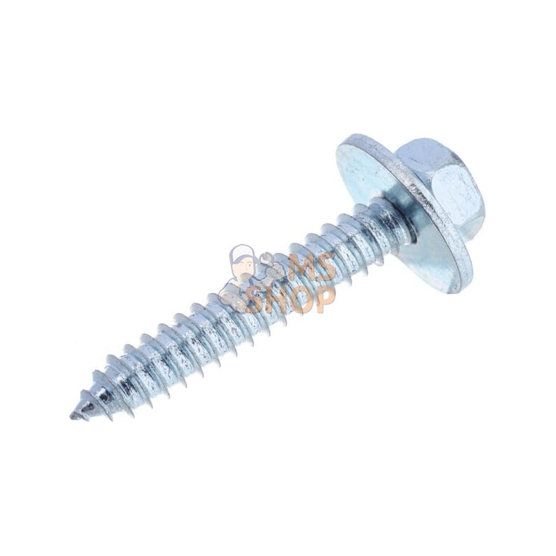 Vis auto-perforante 6.3x38mm tête hexagonale de 10 mm, DIN 6901 Kramp | KRAMP Vis auto-perforante 6.3x38mm tête hexagonale de 10 Vis auto-perforante 6.3x38mm tête hexagonale de 10 mm, DIN 6901 Kramp | KRAMP Vis auto-perforante 6.3x38mm tête hexagonale de 10
