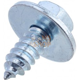 Vis auto-perforante 6.3x16mm tête hexagonale de 10 mm, DIN 6901 Kramp | KRAMP Vis auto-perforante 6.3x16mm tête hexagonale de 10