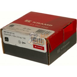 Vis auto-perforante 5.5x16mm, tête hexagonale 8 mm, DIN 6901 Kramp | KRAMP Vis auto-perforante 5.5x16mm, tête hexagonale 8 mm, D