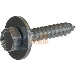 Vis auto-perforante 4,8x25mm, tête hexagonale 8mm, DIN 6901 Kramp | KRAMP Vis auto-perforante 4,8x25mm, tête hexagonale 8mm, DIN