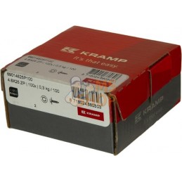 Vis auto-perforante 4,8x25mm, tête hexagonale 8mm, DIN 6901 Kramp | KRAMP Vis auto-perforante 4,8x25mm, tête hexagonale 8mm, DIN
