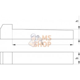 Clavette à talon 12 x 8 x 40 | KRAMP Clavette à talon 12 x 8 x 40 | KRAMPPR#508730