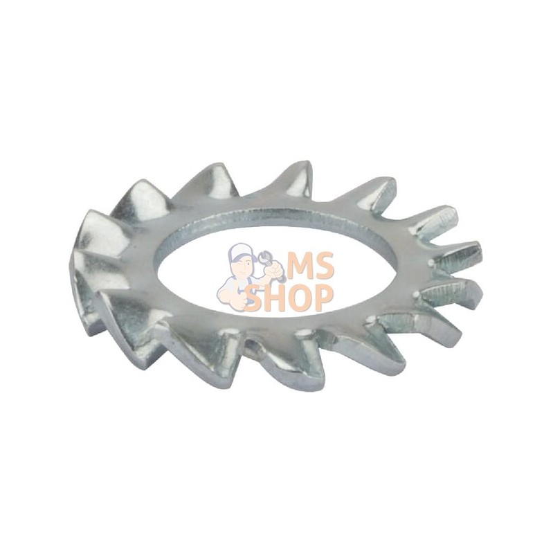Rondelle frein dentelée M8x15x0,8mm, Acier zingué DIN 6798 Kramp | KRAMP Rondelle frein dentelée M8x15x0,8mm, Acier zingué DIN 6 Rondelle frein dentelée M8x15x0,8mm, Acier zingué DIN 6798 Kramp | KRAMP Rondelle frein dentelée M8x15x0,8mm, Acier zingué DIN 6