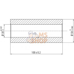 Douille 30 x 50 x 100 | KRAMP Douille 30 x 50 x 100 | KRAMPPR#507696