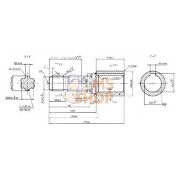 Réducteur Ø25+Cale 1.3/8-6 | KRAMP Réducteur Ø25+Cale 1.3/8-6 | KRAMPPR#925748