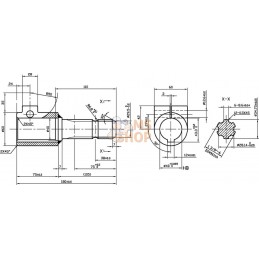 Réducteur Mâle 1 3/8" (6) Femelle 40mm avec boulon de serrage | KRAMP Réducteur Mâle 1 3/8" (6) Femelle 40mm avec boulon de serr